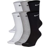 Nike Everyday Plus Cushioned Training Crew Socks (6 Pairs) L 8-11 Multi-Colour