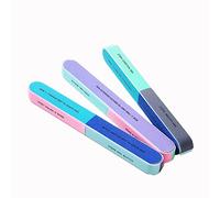 Multicolour Nail File, Harpily Six-Sided Polishing Professional Nail Buffer File Block Natural Manicure File Nail Polisher Washable