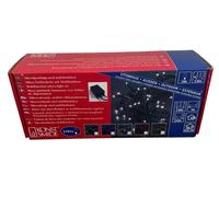 Multicolour Outdoor Christmas Lights Garden House 9m 100 Light Multi Settings
