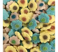 Multicolour Sugared Flowers Victorian Gift Jar by The Gourmet Sweet Company