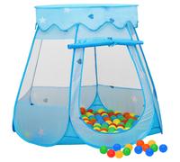 (multicolour) vidaXL Children Play Tent with 250 Balls Play House Game Tent Multi Colours