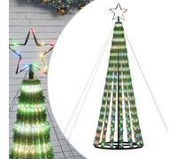(multicolour) vidaXL Christmas Tree Light Christmas Decoration Fairy Light Cone 275 LEDs
