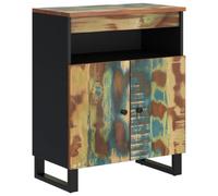 (multicolour) vidaXL Sideboard Side Cabinet with 2 Doors Cupboard Highboard Solid Wood Mango