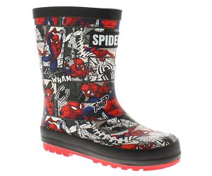 (Multicoloured, 11 (Children's)) Spiderman Boys Wellington Boots Kingston Welly assorted UK Size