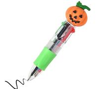 Multicoloured Ballpoint Pen, Halloween Theme Colouring Pencils for Children - Liquid Writing for Holidays Drawing Learning School Lessons Students