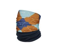 Multicoloured Fleece Neck Warmer Barts Argyle Bleu One size