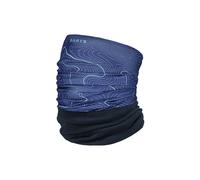 Multicoloured Fleece Neck Warmer Barts Topographic Bleu One size