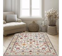 Multicoloured Floral Medium Rug, (L)170Cm X (W)120Cm