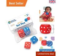 Learning Resources Foam Dot Dice