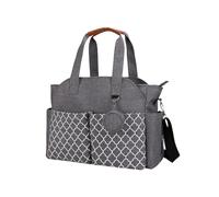 Multicoloured Geometric Nipple Bag Outdoor Maternal and Infant Mom Bag Single Shoulder Fashion Baby Nursing Handbag Portable Tote Travel Backpack
