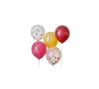 Ginger Ray Happy Diwali Multicolour Latex Party Balloons Pack of 5