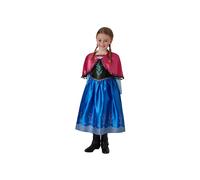 (multicoloured, L) Anna Frozen Deluxe dress costume for children Anna and Elsa Size