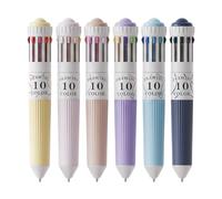 Multicoloured Pen, 6-in-1 Multicolour Ballpoint Pen with 60 Vibrant Colors, Versatile Multi Colour Pen for Writing, Drawing & Creative Projects, Ideal Coloured Pen Set for Students and Artists