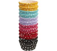 Multicoloured Polka Dots; Baking Cases, Standard, Pack of 300