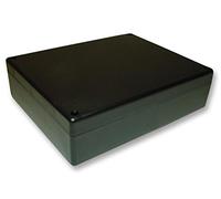 Multicomp AB910 Black ABS Box with Lid, 240 mm x 190 mm x 65 mm