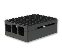 Multicomp Pi-Blox Case for Raspberry Pi 3 & Raspberry Pi 2 Model B & Pi Camera (Black)