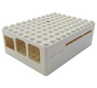 Multicomp Pi-Blox Case for Raspberry Pi 3 & Raspberry Pi 2 Model B & Pi Camera (White)