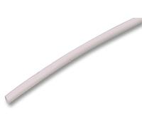 MULTICOMP PRO 2:1 Heat Shrink Tubing - 2.4mm Dia, 5m Length, White | Halogen-Free, Flexible Polyolefin | -55°C to +125°C Operating Temp