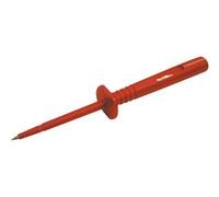 MULTICOMP PRO 4mm Red Test Probe - 16A Rated, CAT III 1000V - Wire Piercing - Extended Length - 76-030