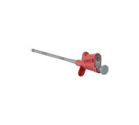 MULTICOMP PRO 6A Red Pincer Clip 4mm Test Probe - Electrical & Electronic Testing, CAT II 1000V Safety