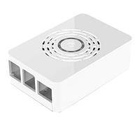 Multicomp Pro ASM-1900143-11 Raspberry Pi 4 Case with Power Button, White