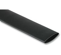 MULTICOMP PRO Heat Shrink Tubing 25.4mm x 1.2m - Black, 3:1 Adhesive Lined, Waterproof Polyolefin Sleeve