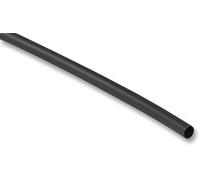 MULTICOMP PRO Heat Shrink Tubing 6mm x 1.22m - Black | 3:1 Ratio, Flame Retardant Polyolefin | Flexible Electrical Insulation - HS513-1.22M (Pack of 5)