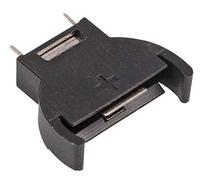 MULTICOMP PRO PCB Mount CR2032 Battery Holder - Vertical, Black - MP000363