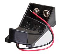 MULTICOMP PRO PP3 9V Battery Holder - Snap Fit, Wired Connection with 150mm Leads, Compact & Durable - MP000352