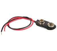 MULTICOMP PRO Snap-On PP3 (9V) Battery Holder, Flexible PVC Cover, Copper Contacts - MP000298