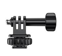 MultiCompatible Camera Mounting Bracket for Action Camera with Cold Shoe Base and 180degree Rotations Function Mount