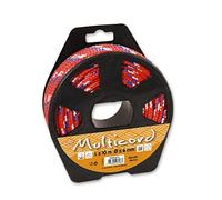 Multicord pdpca12 Rope Braided Polypropylene/Polyester/Polyamide, Multicoloured, ø 6 mm/10 m