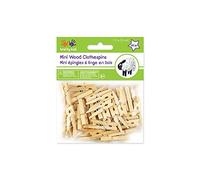 Multicraft Imports Clothespin, Natural