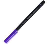 Multicraft Imports Color Factory Long-Tip Brush Marker-Purple, Other, Multicoloured