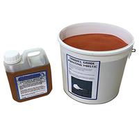 Multicrete Burnt Mastic Sand 10L & Double Boiled Linseed Oil 1L - Kit (Red)