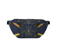 Multidimensional Space Bum Bag for Men Women, Water-Resistant Fanny Pack with Adjustable Strap (80-150cm), Large Capacity Crossbody Waist Bag