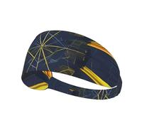 Multidimensional Space Elastic Sports Headbands - Sweat Absorbent Workout Headband for Running, Yoga, Gym, Men & Women