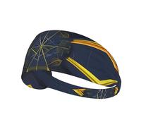 Multidimensional Space Printed Elastic Sports Headband â€“ Ideal for running, tennis, yoga and indoor fitness