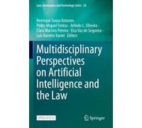 Multidisciplinary Perspectives on Artificial Intelligence and the Law