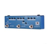 MultiEffects Pedal for Guitar for MOSKYAUDIO Overdrive Booster Reverb Delay Buffer True Bypass