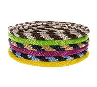 Multifilament Polypropylene Rope (3/8 Inch, 250 Feet, Red) - Soft Touch MFP Floating Line - Derby Solid Braid