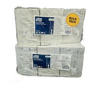 Multifold Paper Hand Towels H2 - Bulk Pack (2 x 3000 Sheets, 6000 Total) - Compatible with Tork Xpress Dispensers - White, 1-Ply, FSC Certified - Sold by CB Catering