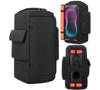 Multifuctional Dust Cover, Compatible with JBL PartyBox 130/ Club 120/110 | Portable Party Speaker Anti-Scratch Protective Sleeve Case Bag with Side Pockets for Microphone,Charger,Cable,Accessories