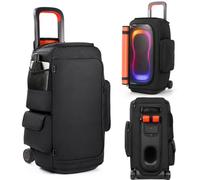 Multifuctional Dust Cover, Compatible with JBL PartyBox 330/ Stage 320/310 | Portable Party Speaker Anti-Scratch Protective Sleeve Case Bag with Side Pockets for Microphone,Charger,Cable,Accessories