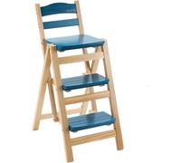 Multifunctal 3Step Folding Bar ol for Adults Portable Solid Wood Kitchen ol Lightweight High Chair for Easy and Use
