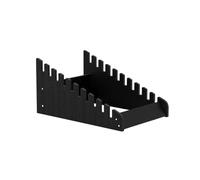 Multifunctal 6/8/10/12 Tier Wooden Tile Display StandFloor Sample Rack for Quartz Stone & Building MaterialsIdeal for Exhibit Halls & Showrooms
