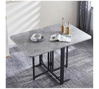 Multifunctal Drop Leaf Folding Dining Table 60x100cm Extendable Recular Table for Kitchen & Living Room 3-in-1 Space-Saving Design Versatile & Slish