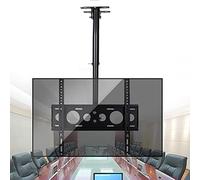 Multifunctal Floating TV Stand & Ceiling Mount Full Mot Bracket for 26-55" LCD/Curved TVs Tilt & Rotate Design Space-Saving Home Entertainment Solut