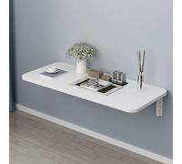 Multifunctal Folding Wall-Mounted Wooden Table for Home Space-Saving Laundry Stat Cact Kitchen Table for Bedroom Kitchen Office (Color)