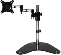 Multifunctal TV Table with Ts Rotating Bracket Adjustable Monitor Mount for 13 27 Inch Sns Space Saving Desktop Stand Perfect for Home & Office